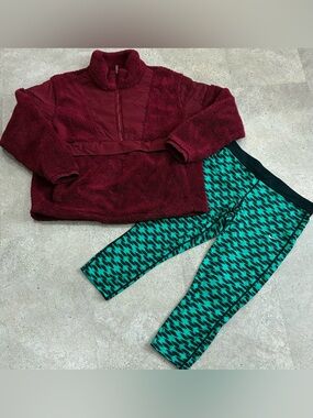 Women’s NIKE/VICTORIA’S SECRET PINK Teddy Jacket & Leggings, sz XL